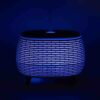 Aromadiffuser met ribbeldesign en kleurwisselend licht