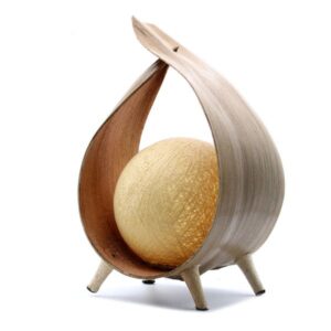 Natuurlijke Kokosnoot Lamp - Natuurlijke Wrapover