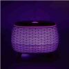 Aromadiffuser met ribbeldesign en kleurwisselend licht
