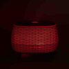 Aromadiffuser met ribbeldesign en kleurwisselend licht