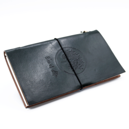 Handmade Leather Journal - Tree of Life - Green (80 pages) Handgemaakt Leren Notitieboek - Levensboom - Groen (80 pagina's)