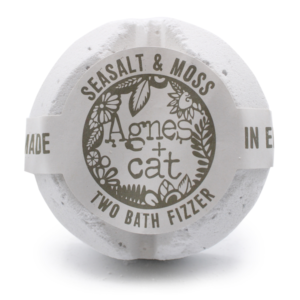Agnes + Cat Bath Fizzer - Seasalt and Moss Agnes + Cat Bad Fizzer - Zeezout en Mos