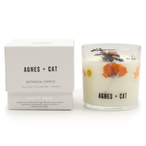 Agnes + Cat Botanische Sojawas Kaars - Lakeland Mocha