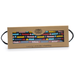 Luxury Lavender Wheat Bag in Gift Box - Rainbow Clouds Luxe Lavendel Tarwezak in Cadeaubox - Rainbow Clouds