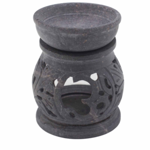 Kleine Zeepsteen Oliebrander 8cm - Om