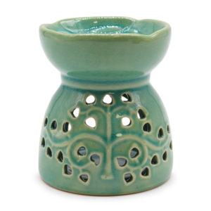 Tree of Life Oil Burner - Blue Boom des Levens Geurbrander - Blauw